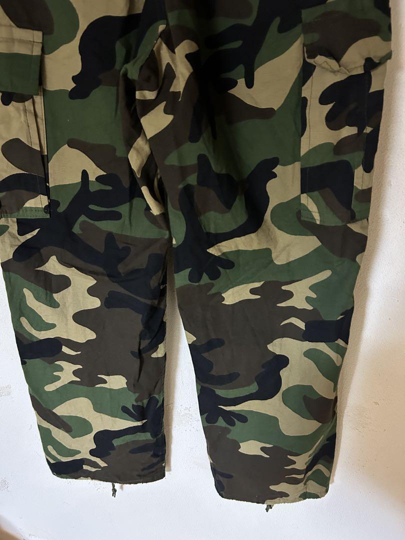 70s 80s US ARMY フィールド　迷彩カーゴパンツ