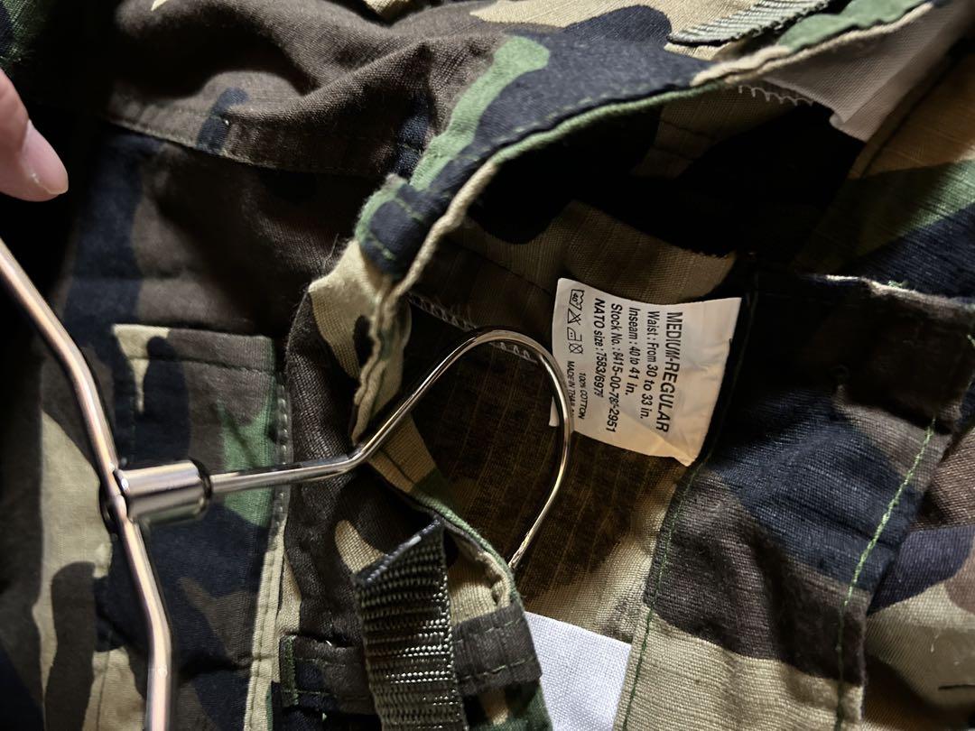 70s 80s US ARMY フィールド　迷彩カーゴパンツ