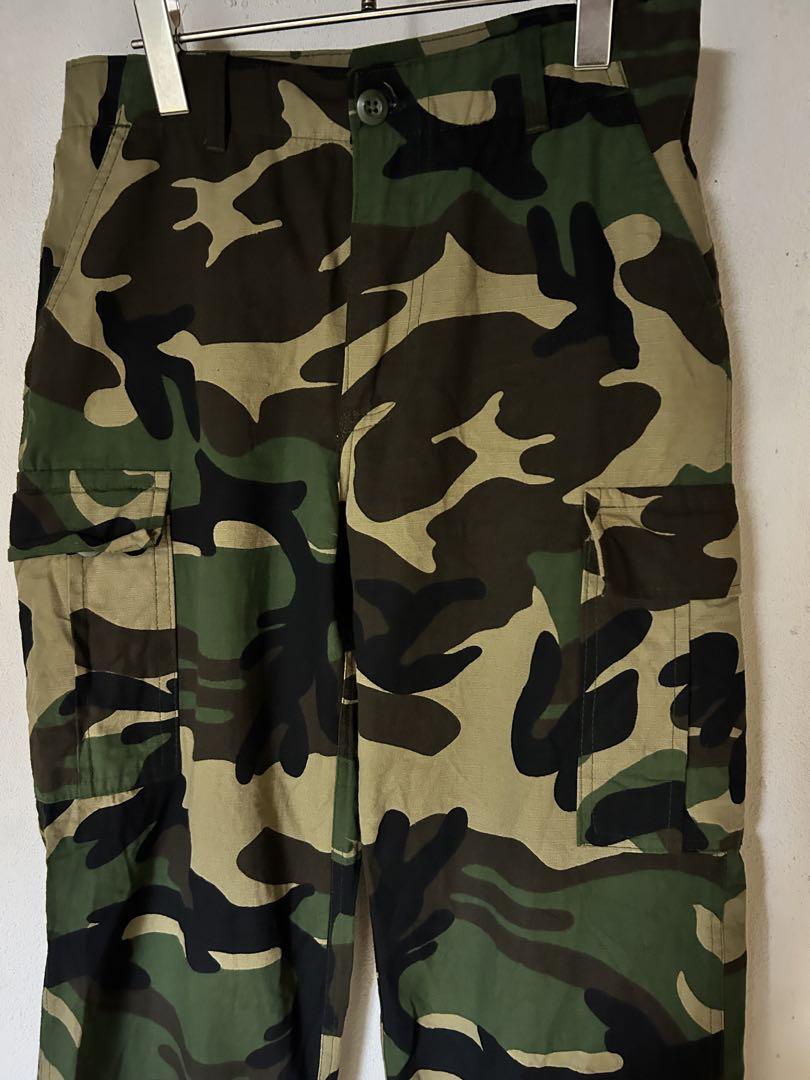 70s 80s US ARMY フィールド　迷彩カーゴパンツ