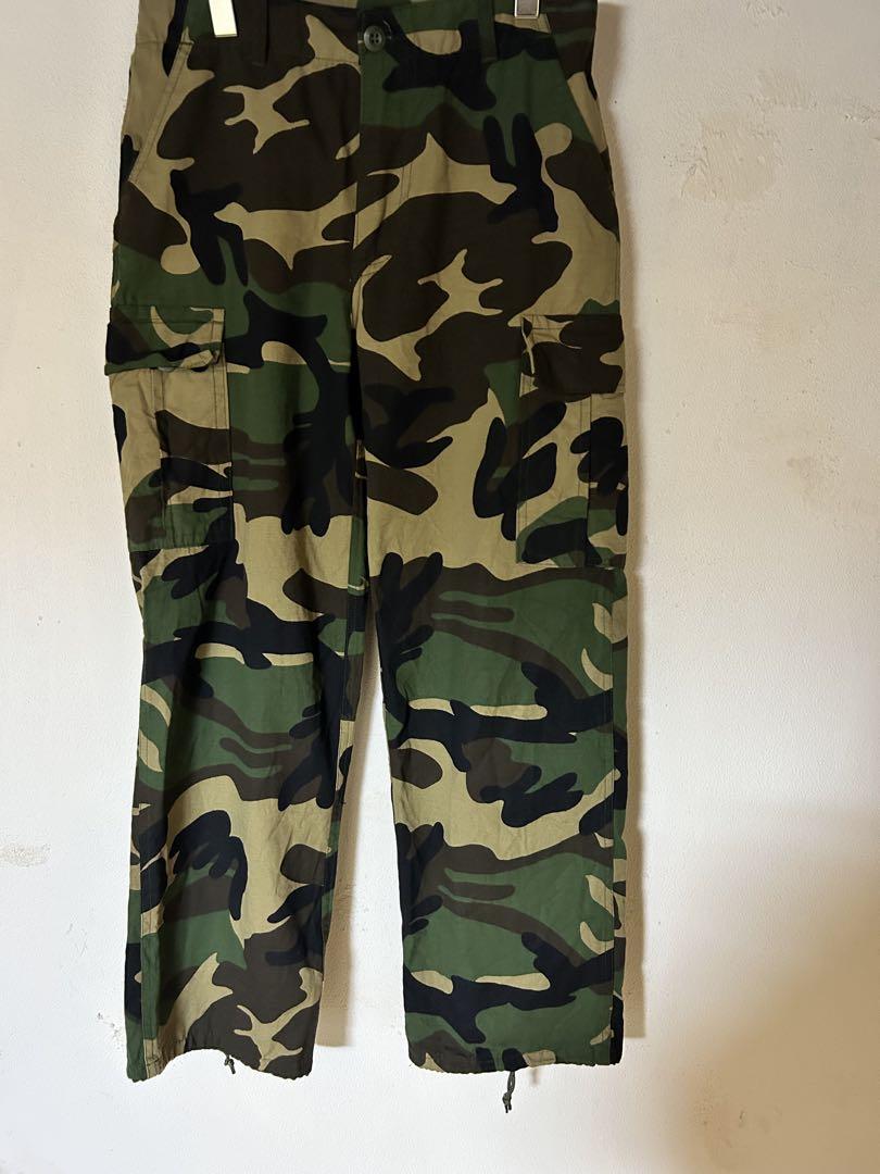70s 80s US ARMY フィールド　迷彩カーゴパンツ