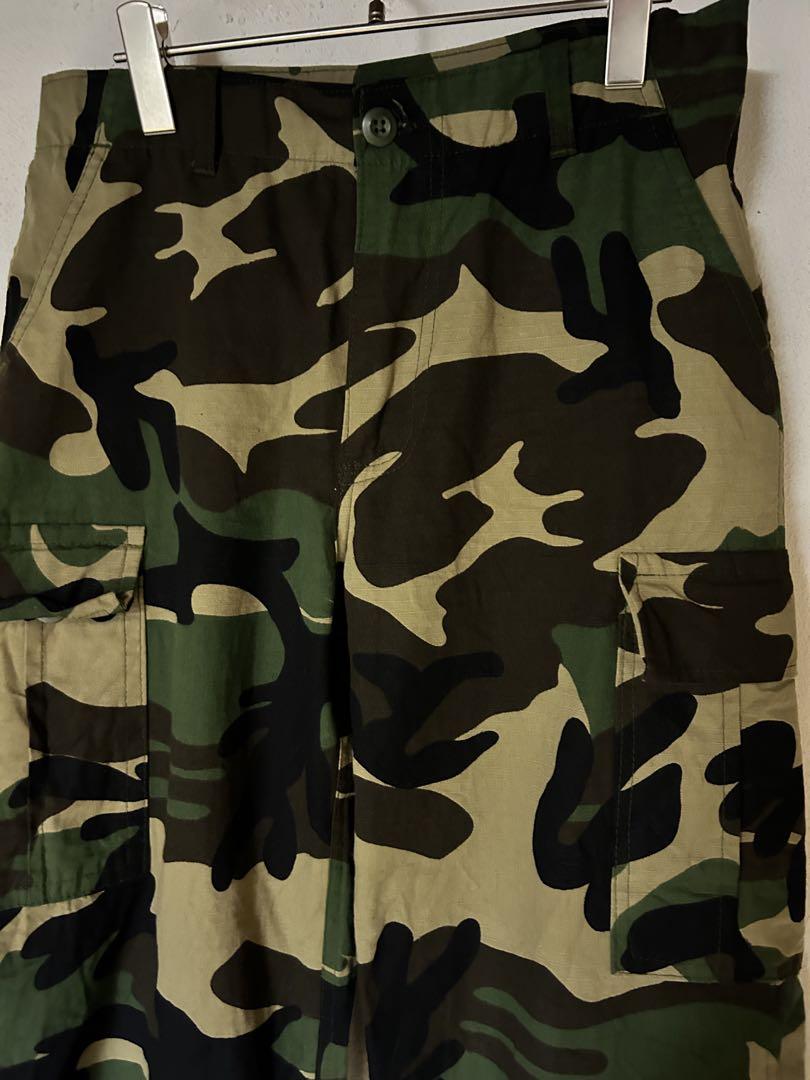 70s 80s US ARMY フィールド　迷彩カーゴパンツ