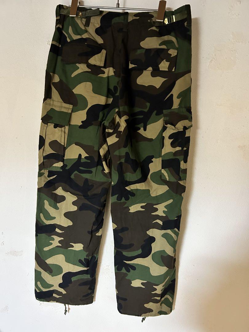 70s 80s US ARMY フィールド　迷彩カーゴパンツ