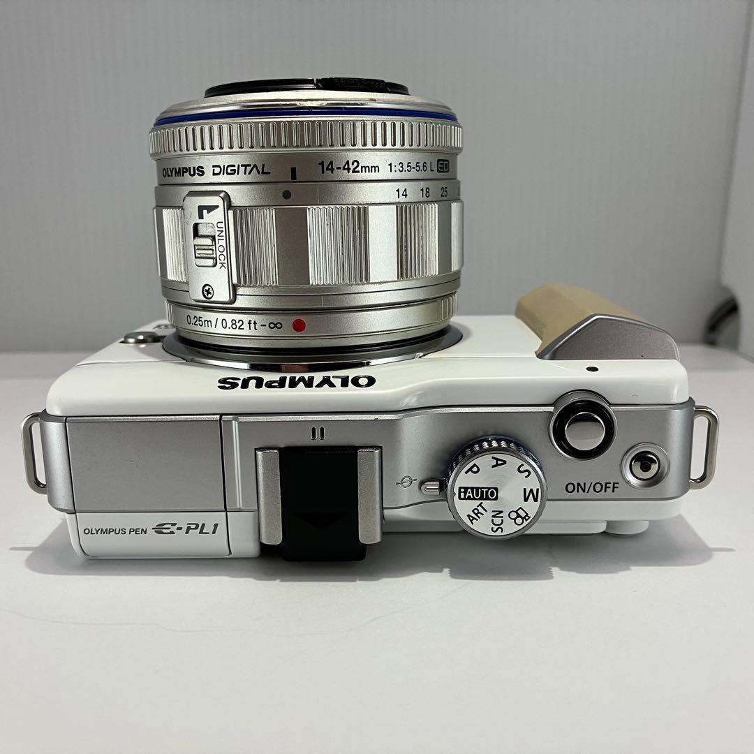 ❤️オリンパス PEN E-PL1❤️ホワイト❤️人気ミラーレスカメラ❤️
