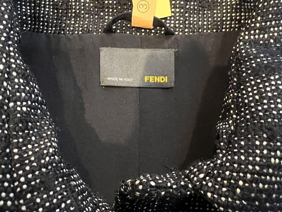 ❤ クリーニング済FENDIフェンディツイードジャケット38