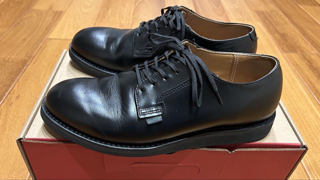 レッドウィング 101 ポストマン US8.5D 24年製　REDWING 黒