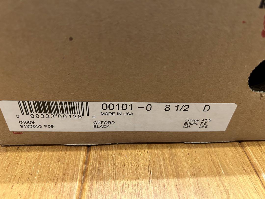 レッドウィング 101 ポストマン US8.5D 24年製　REDWING 黒