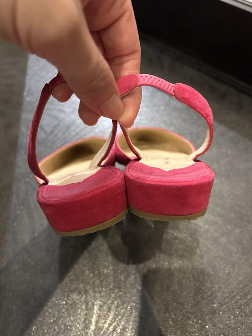 PAUL ANDREWバックストラップパンプス