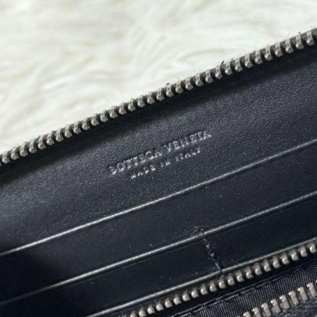 ⭐️未使用⭐️　ボッテガヴェネタ　イントレチャート　長財布　ラウンドジップ