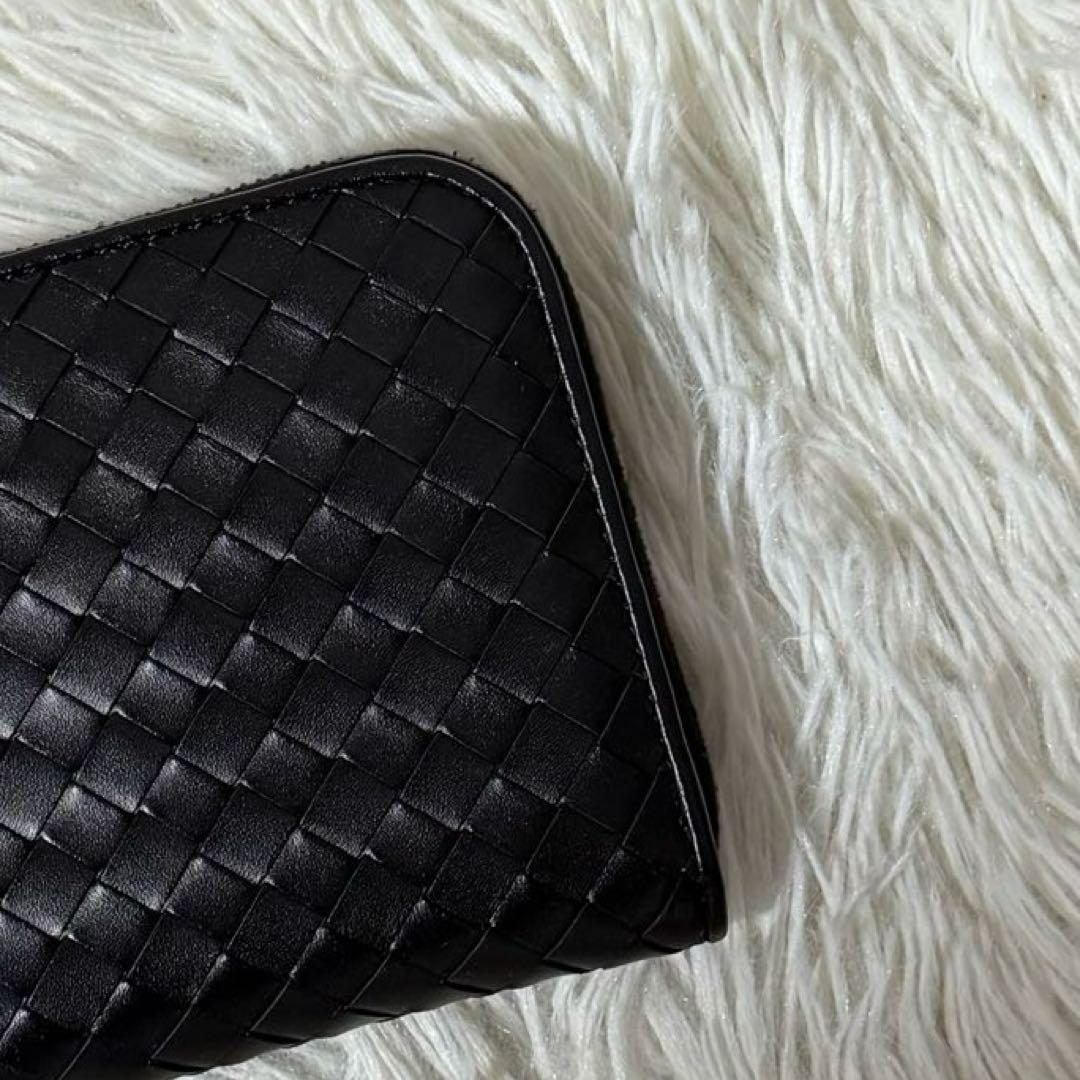 ⭐️未使用⭐️　ボッテガヴェネタ　イントレチャート　長財布　ラウンドジップ