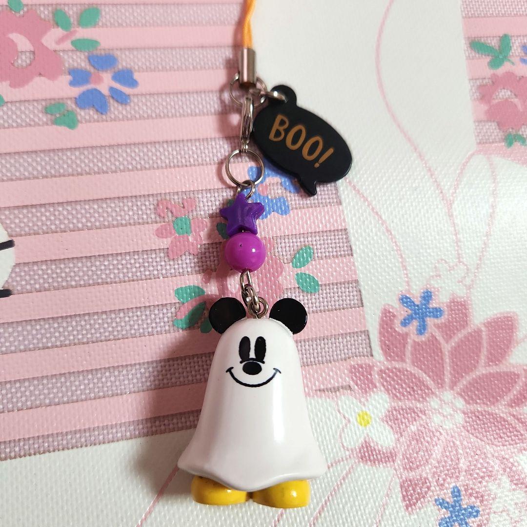 ディズニー　ハロウィン　ストラップ　おばけ　ミッキー ディズニー お土産 ハロウィン ミッキー おばけ 仮装 ストラップ