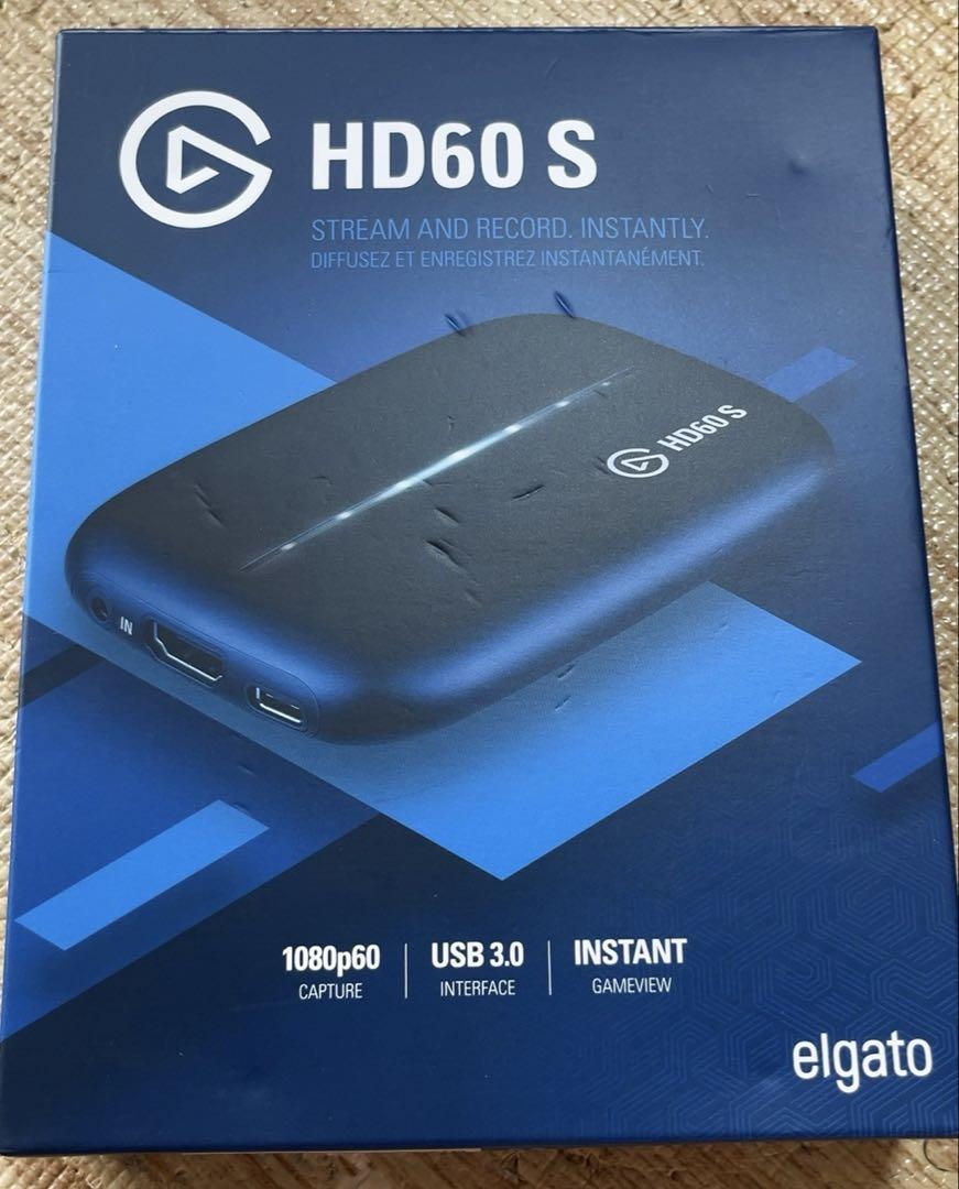 elgato HD60S ゲームキャプチャ