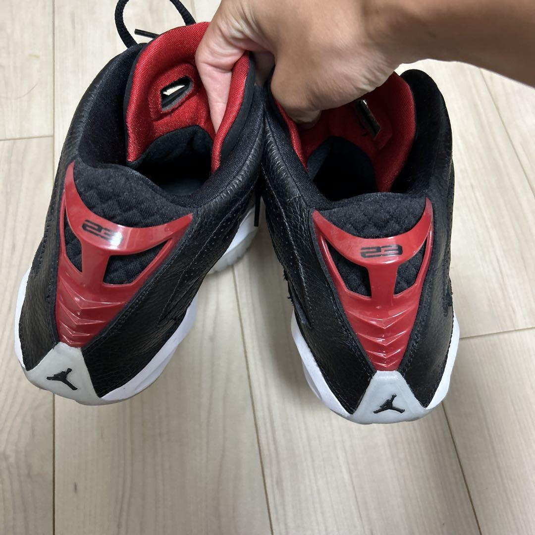 Jordan バスケットシューズ ハイカット ブラック/ホワイト/レッド