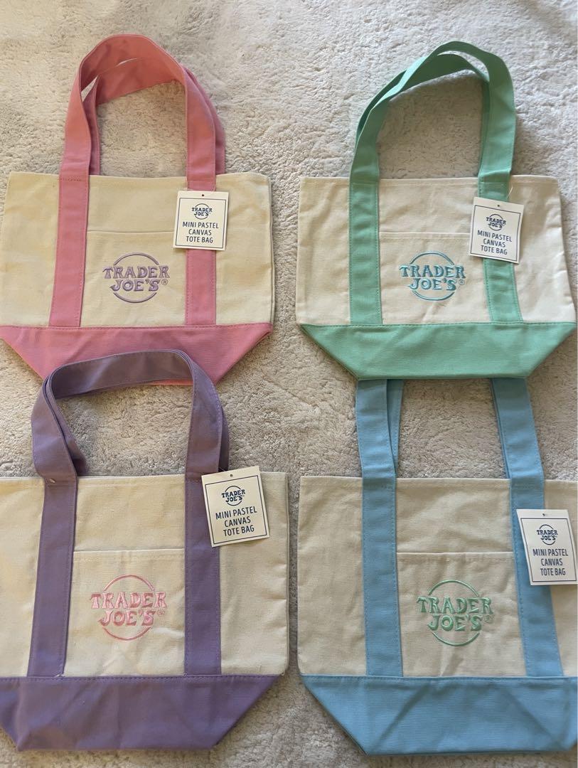 【※7月限定販売】Trader Joe's ミニトート エコバッグ 4色セットバッグ