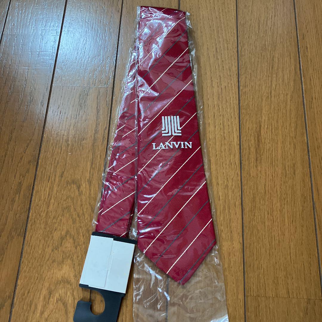 LANVIN ネクタイ シルク 新品未使用