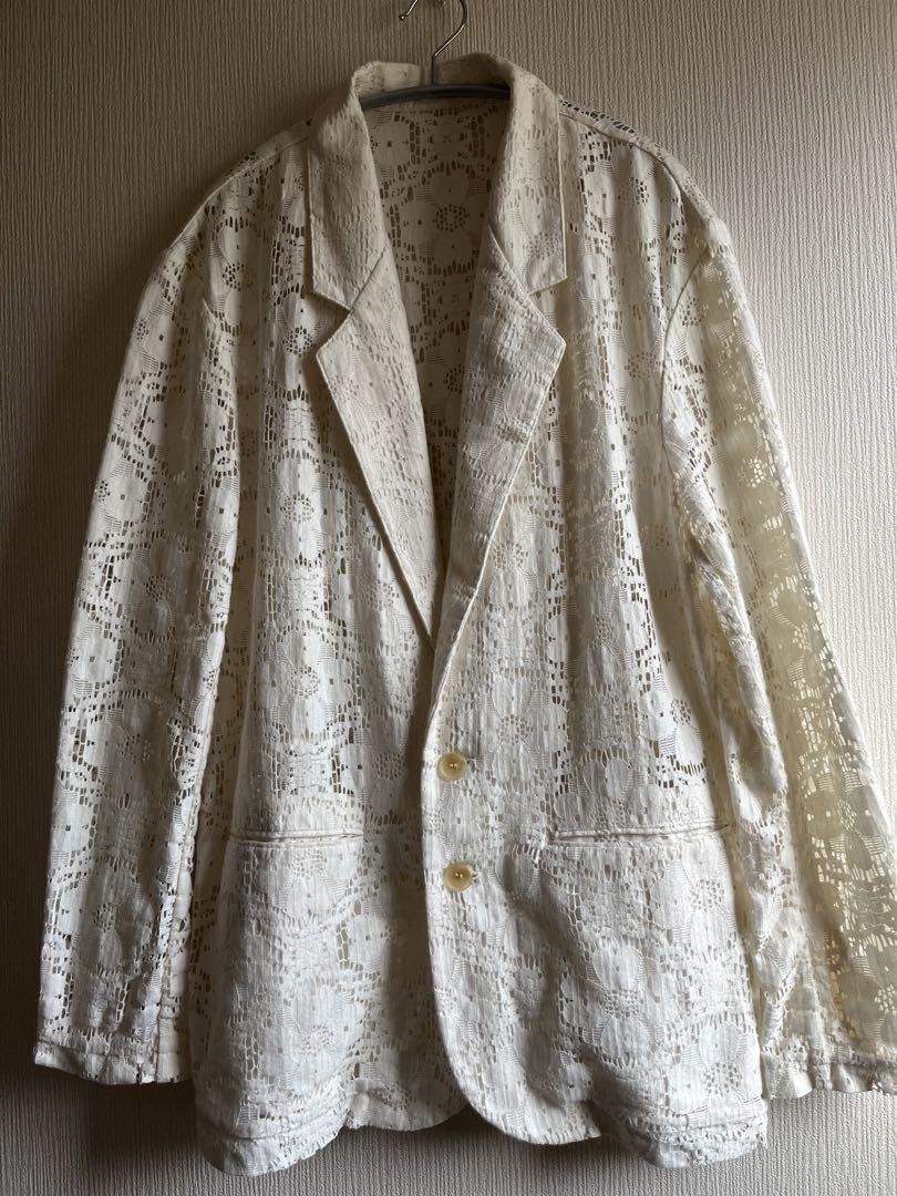 todayful トゥデイフル　ジャケット　レース　白