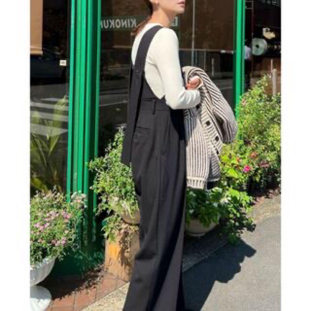 サロペット・オーバーオール・オールインワン BACK RIBBON SUSPENDER SALOPETTE