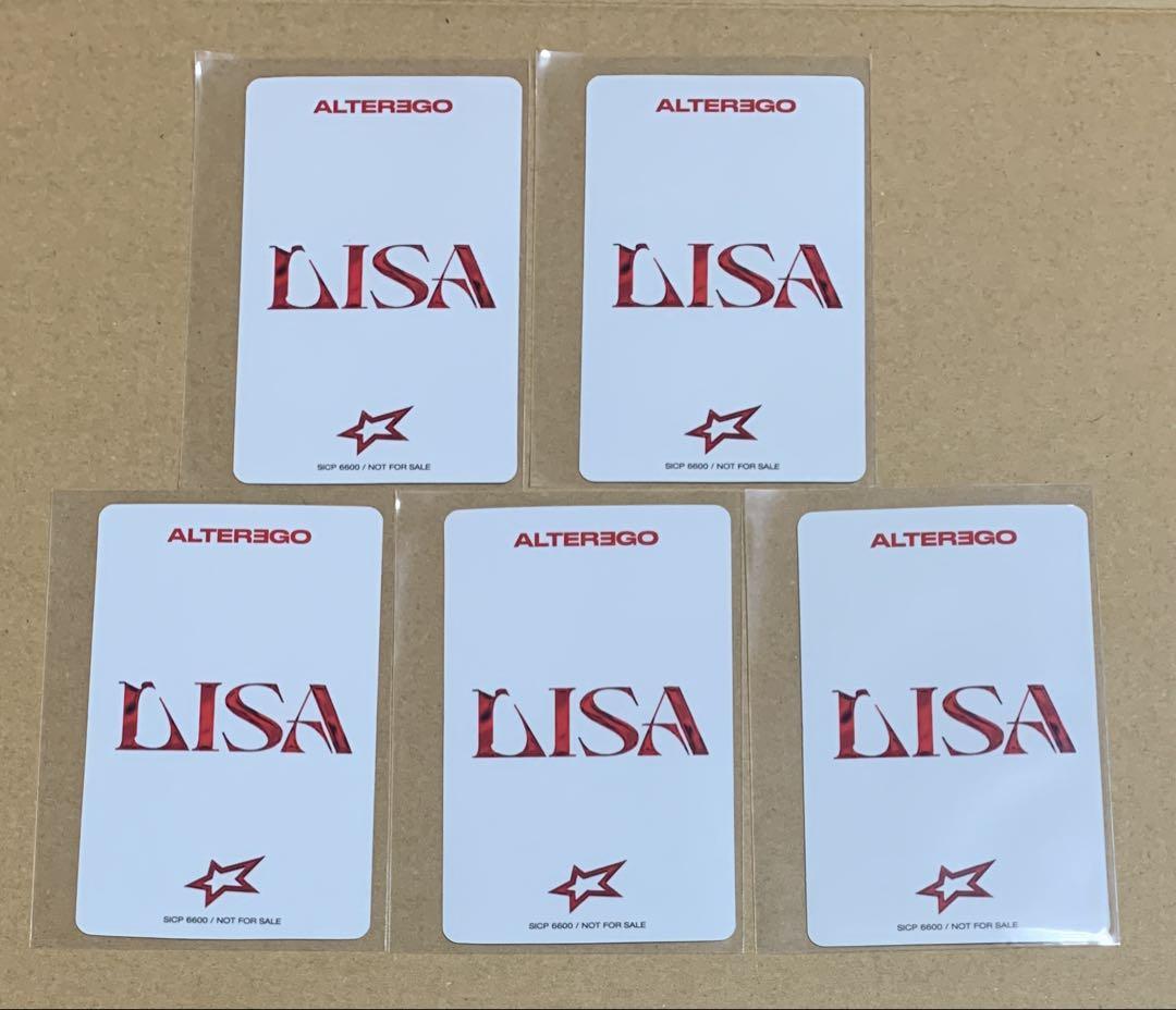フォトカード 5種セット LISA Alter Ego