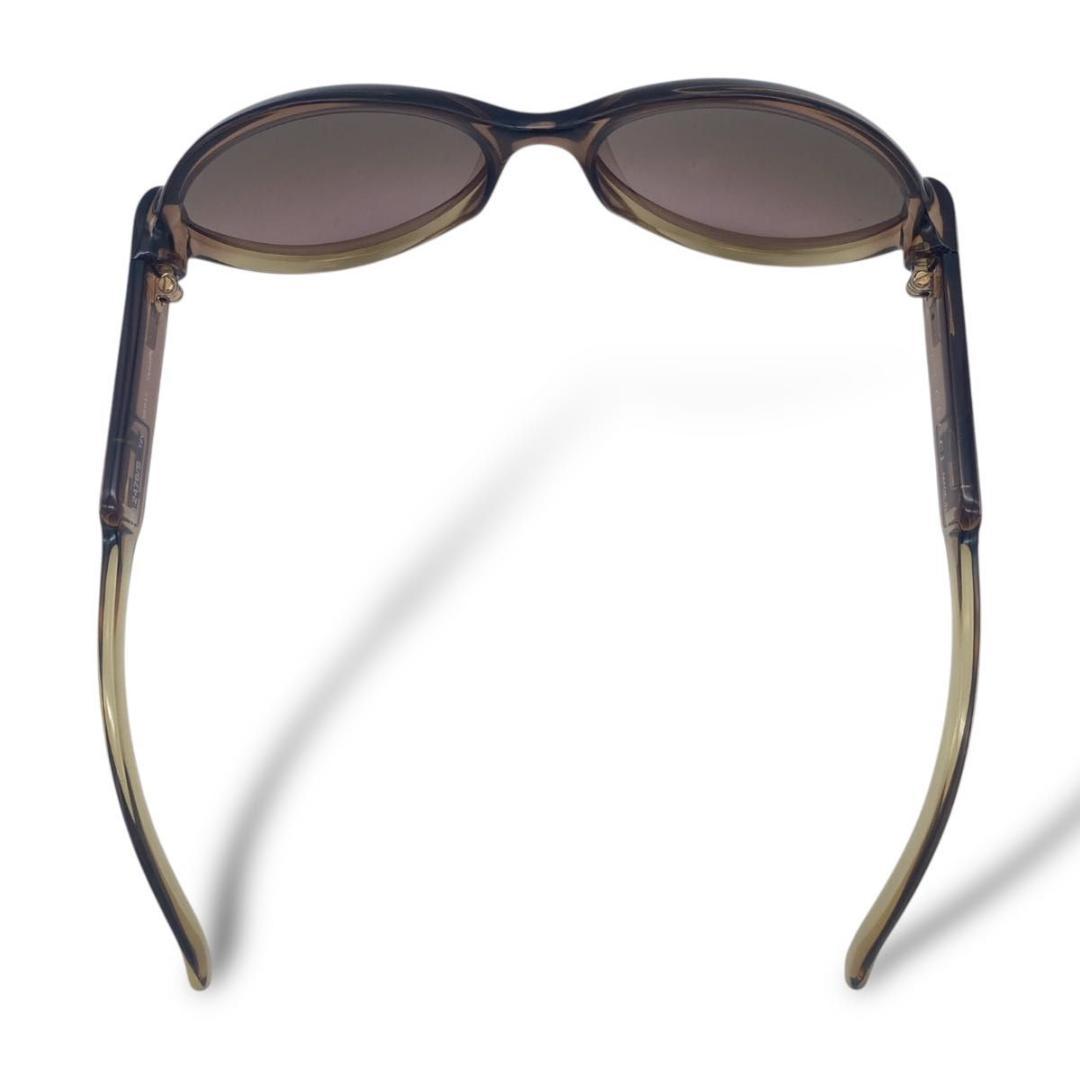 GUCCI sunglasses rectangle logo brown