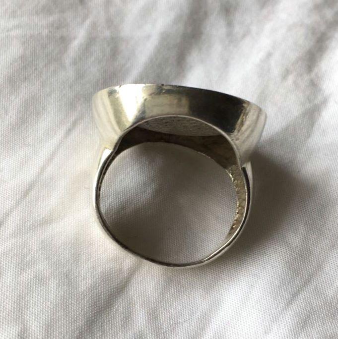 ビンテージ　ミラーリング　シルバー　SILVER　個性的　サークル