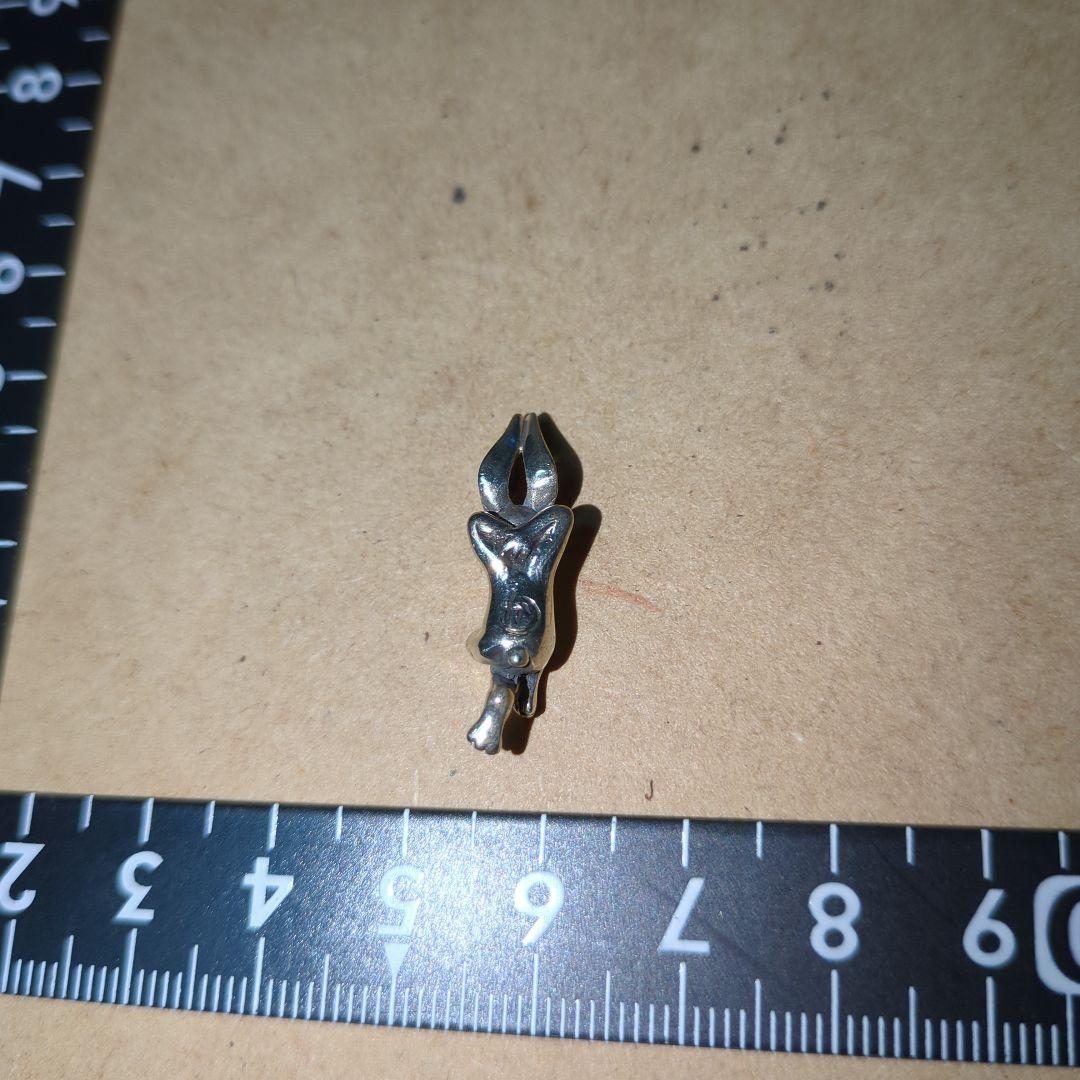 かすう工房 うさぎ シルバーペンダントトップ