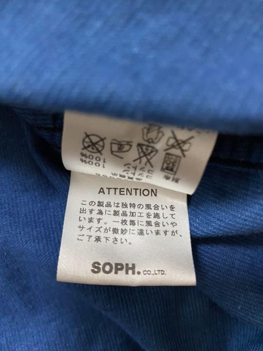 uniform experiment コーデュロイ シャツ　indigo