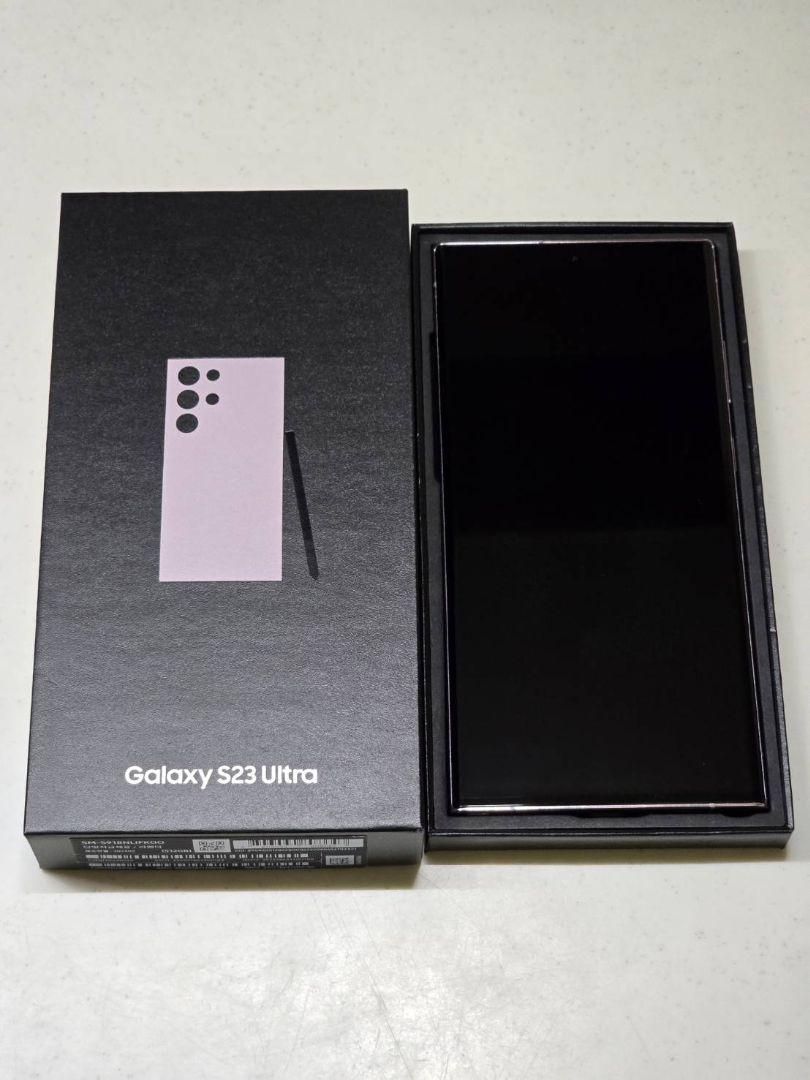 Galaxy S23 ultra 512GB 韓国版 ラベンダー 極美品‼️