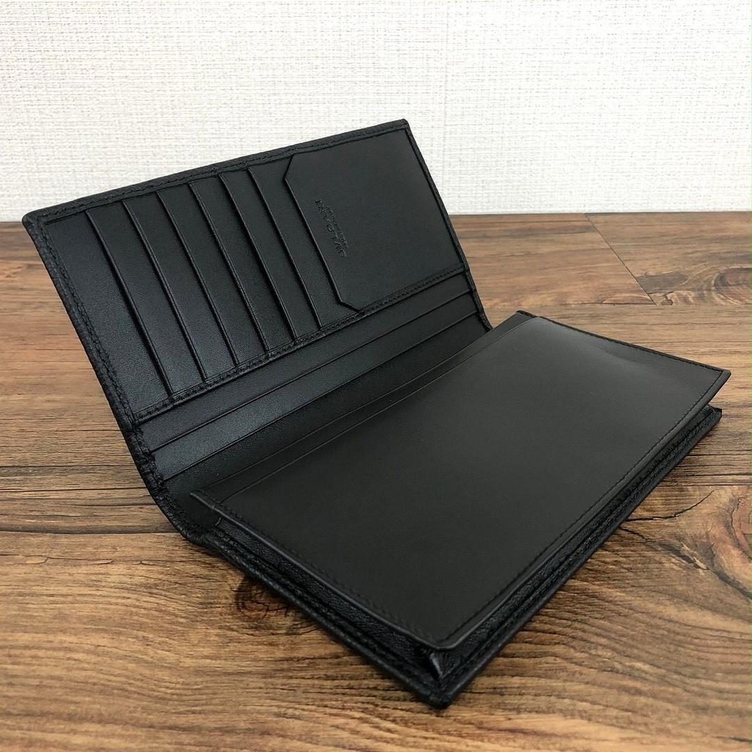 送料込み！ 未使用品 BVLGARI 長財布 36966 ブラック オクト 84