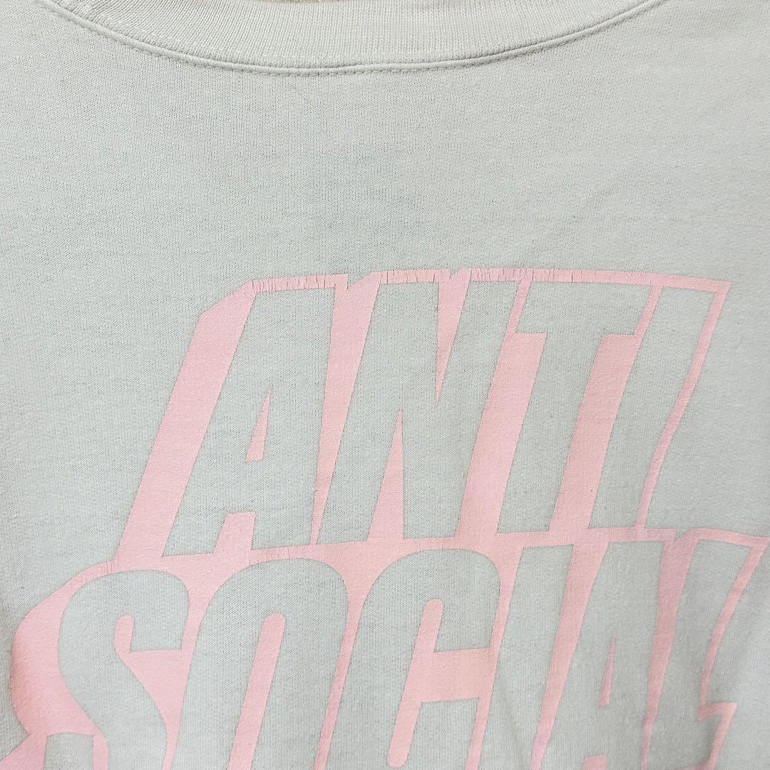 トップス anti social club sweat shirt