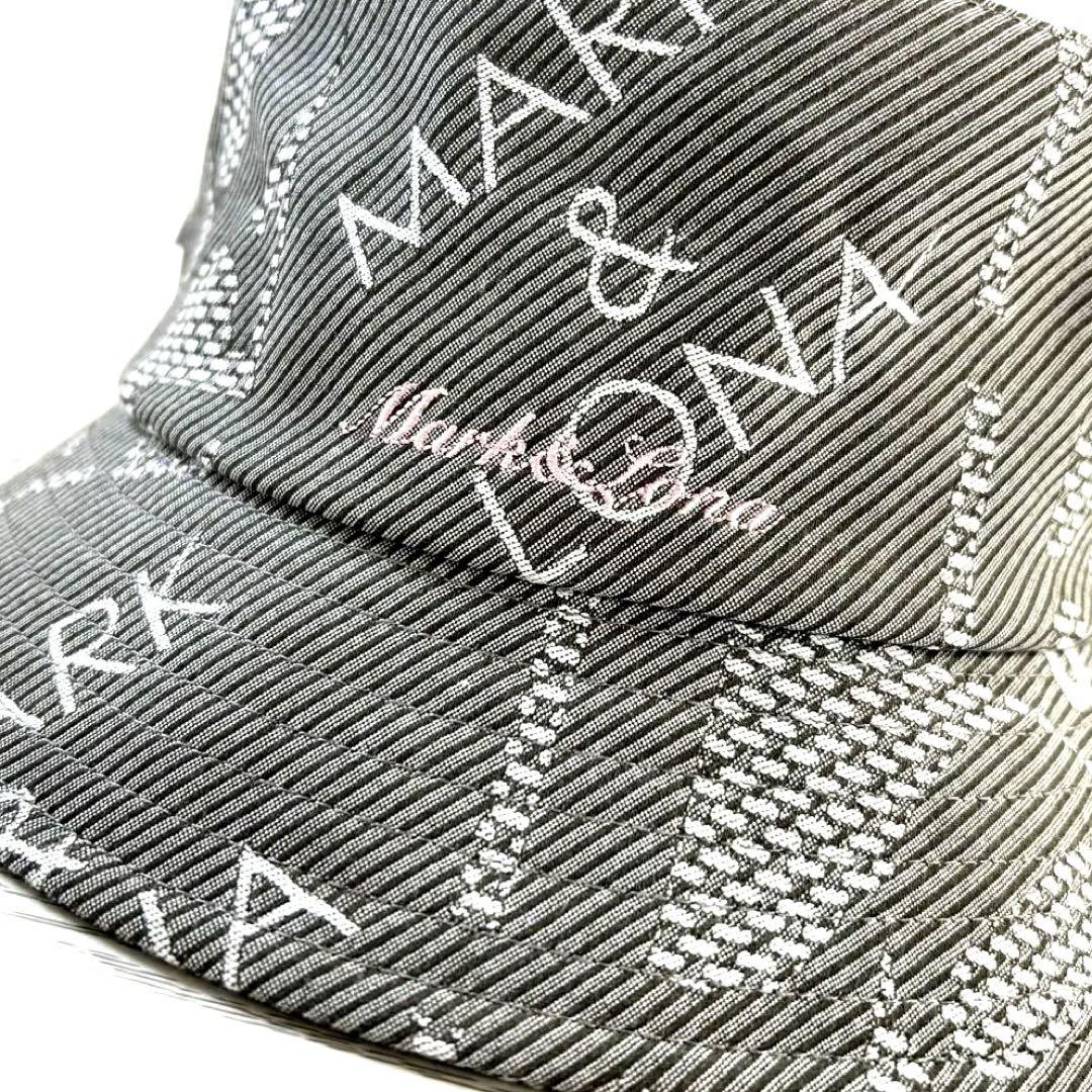 FLOG Bucket Hat マークアンドロナ ユニセックスMARK&LONA MARK&LONA - FLOG BUCKET HAT / スカルパターン総柄 ドロー
