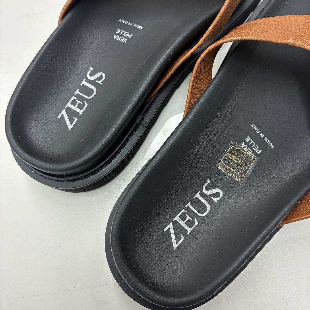【定価：¥20,900】ZEUS ゼウス 厚底 トング サンダル ブラック 39 定価：¥20,900】ZEUS ゼウス 厚底 トング サンダル ブラック 39
