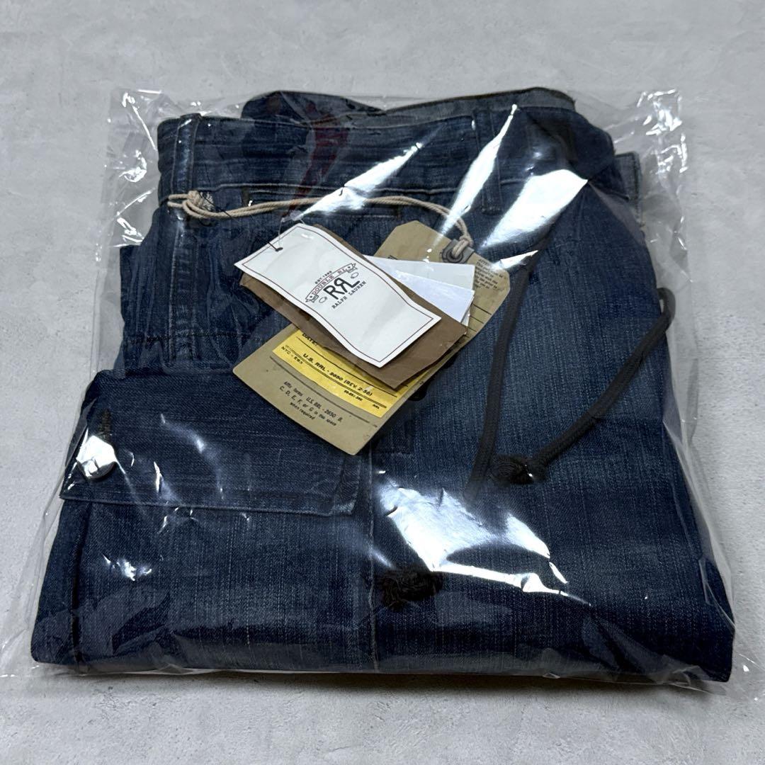 限定品 新品 24SS RRL ミルナーデニムカーゴショーツ 30インチ 限定品 新品 24SS RRL ミルナーデニムカーゴショーツ 30インチ