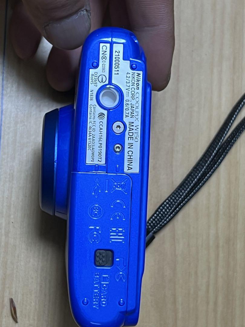 美品Nikon Coolpix w150防水デジタルカメラ 青
