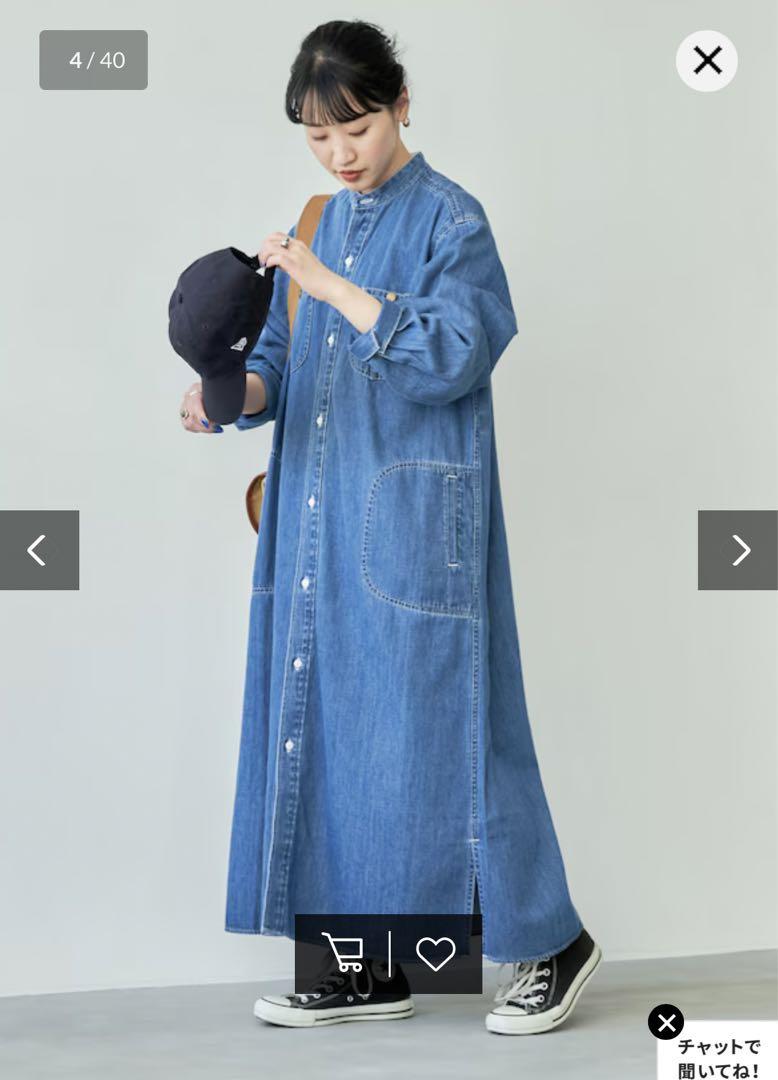 【別注】Lee× FREAK'S STORE デニムワンピース