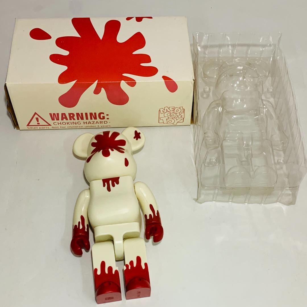 ベアブリック BE@RBRICK 甲本ヒロト 400% BE@RBRICK 400% ☆甲本ヒロト☆ 血みどろ ベアブリック 箱付き