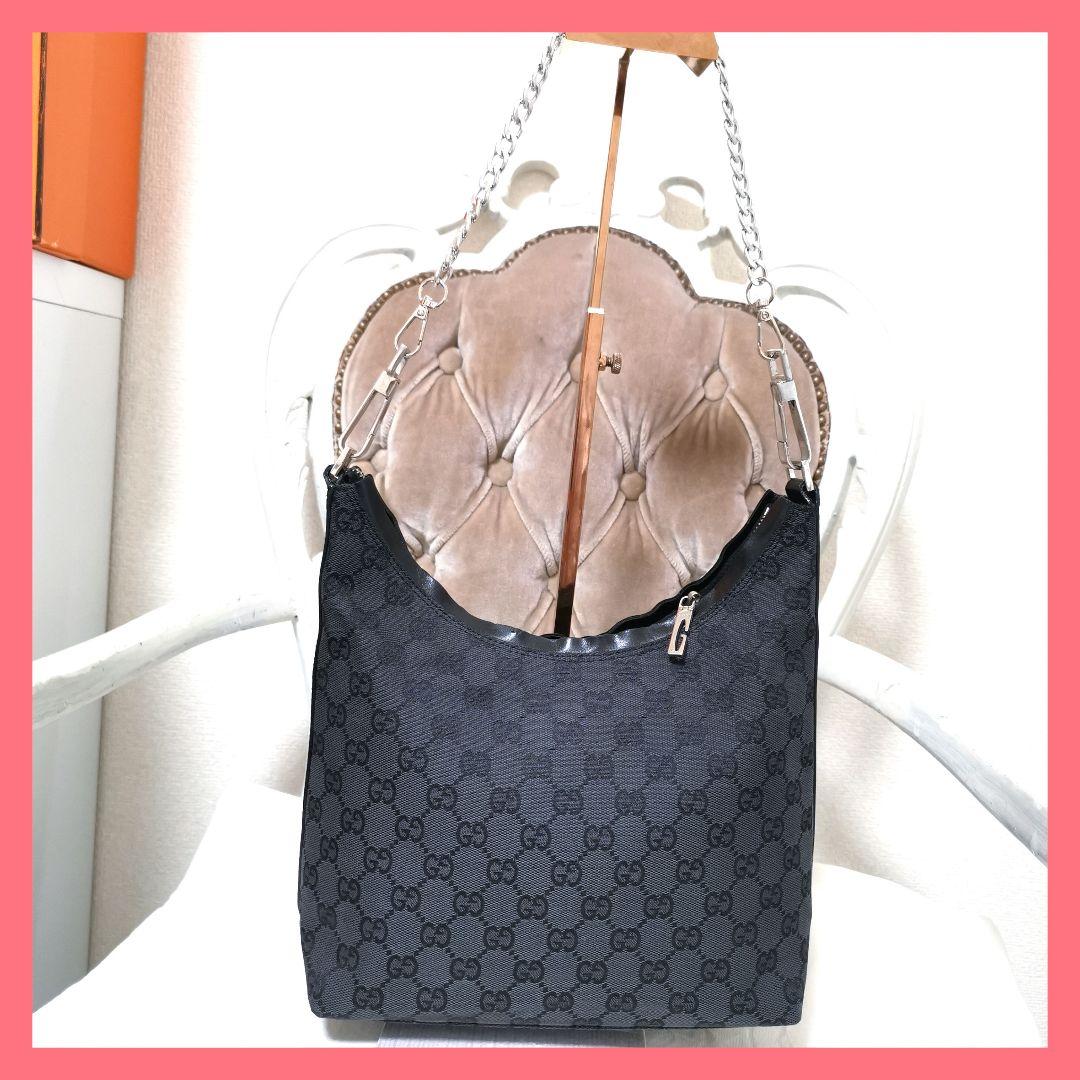 GUCCI グッチ GG トートバッグ 肩がけ ブラック 楽天市場】【バッグ】GUCCI グッチ GGキャンバス トートバッグ