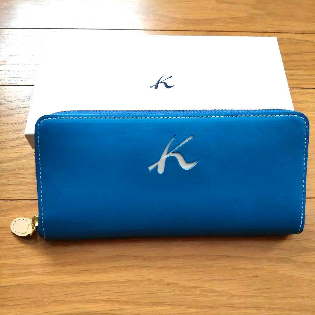 新品未使用☆キタムラ 長財布 ブルー