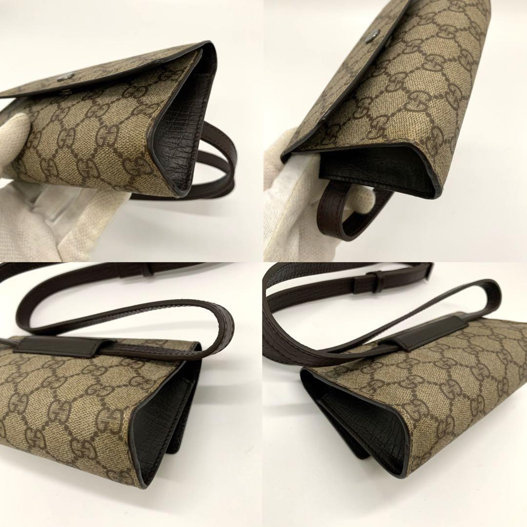 美品 ✨ GUCCI ボディバック ウエストポーチ GGスプリーム