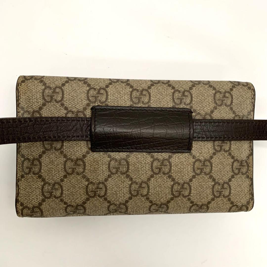 美品 ✨ GUCCI ボディバック ウエストポーチ GGスプリーム