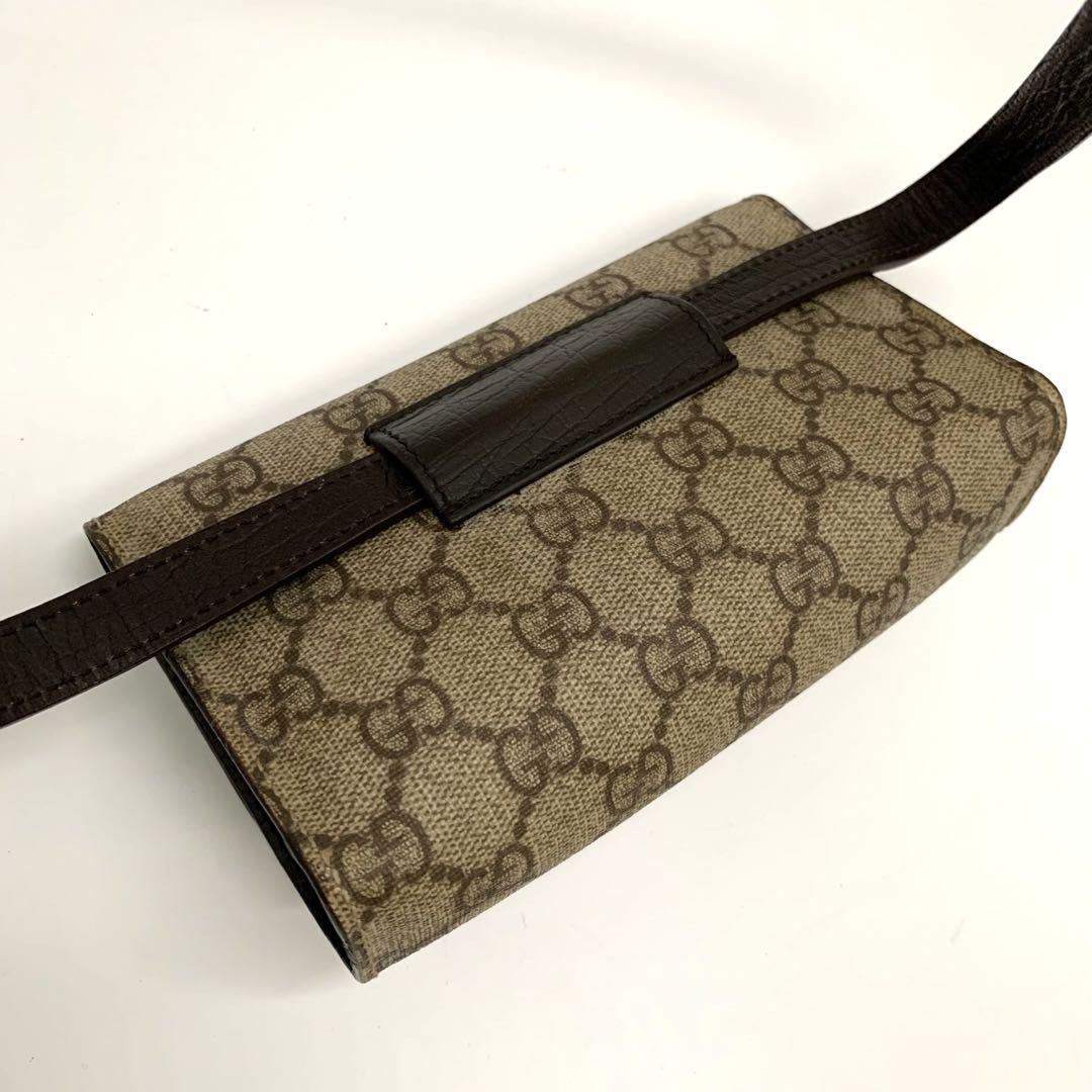 美品 ✨ GUCCI ボディバック ウエストポーチ GGスプリーム
