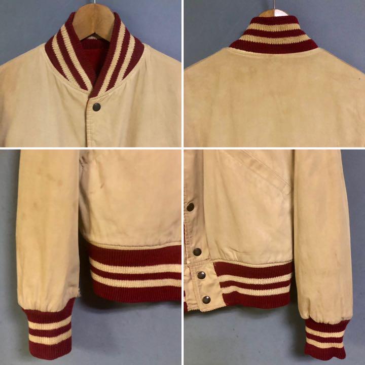 1950s BUTWIN リバーシブル・アワードジャケット Size42