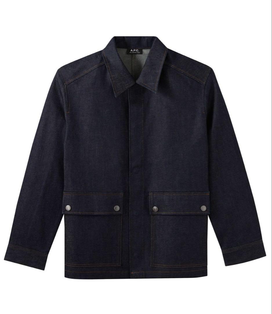 完売 美品 A.P.C. Enzo デニムジャケット ネイビー