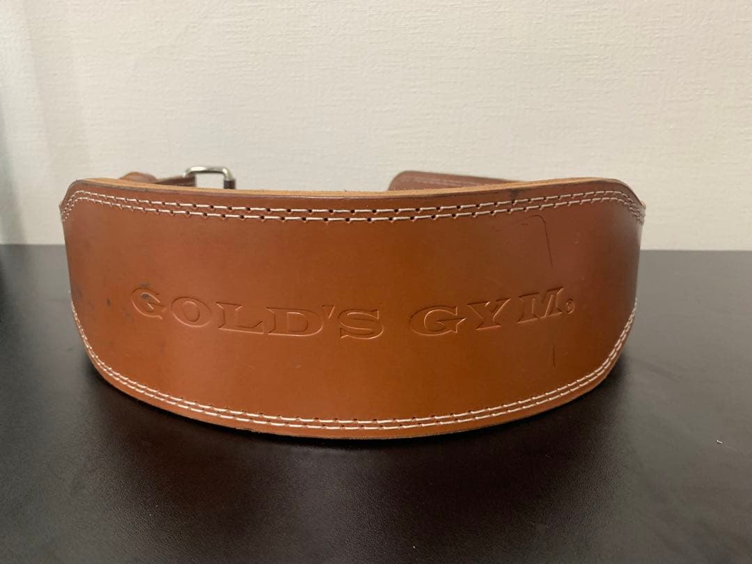 NEW限定品】 ゴールドジム プロレザーベルト S トレーニング用品