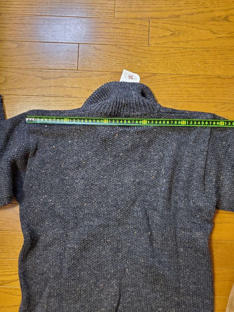 新品未使用 アイルランド ドネガルウールセーター