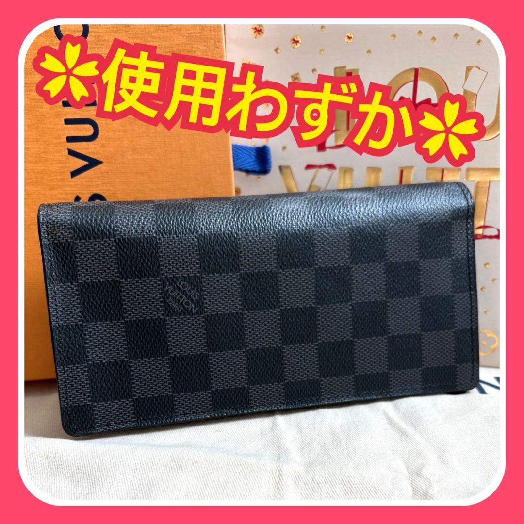 【スーパーセール】 使用わずか】ルイヴィトン ダミエ ポルトフォイユ グラフィット 小物