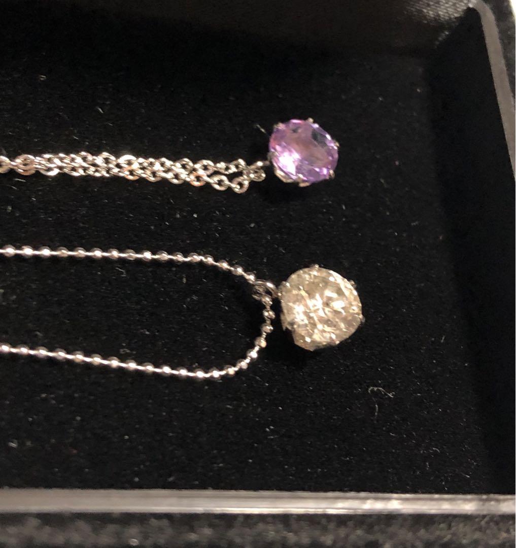 日テレ限定大粒1ct ダイヤペンダント　特別セット