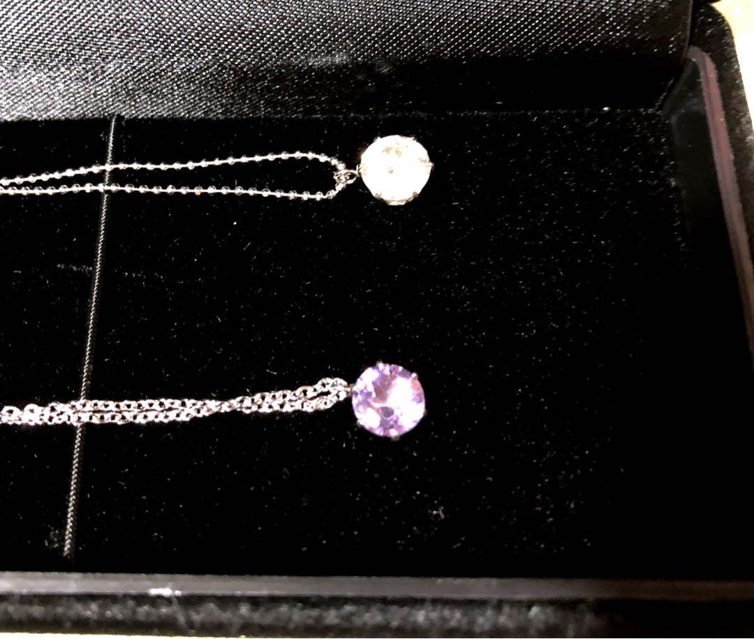 日テレ限定大粒1ct ダイヤペンダント　特別セット