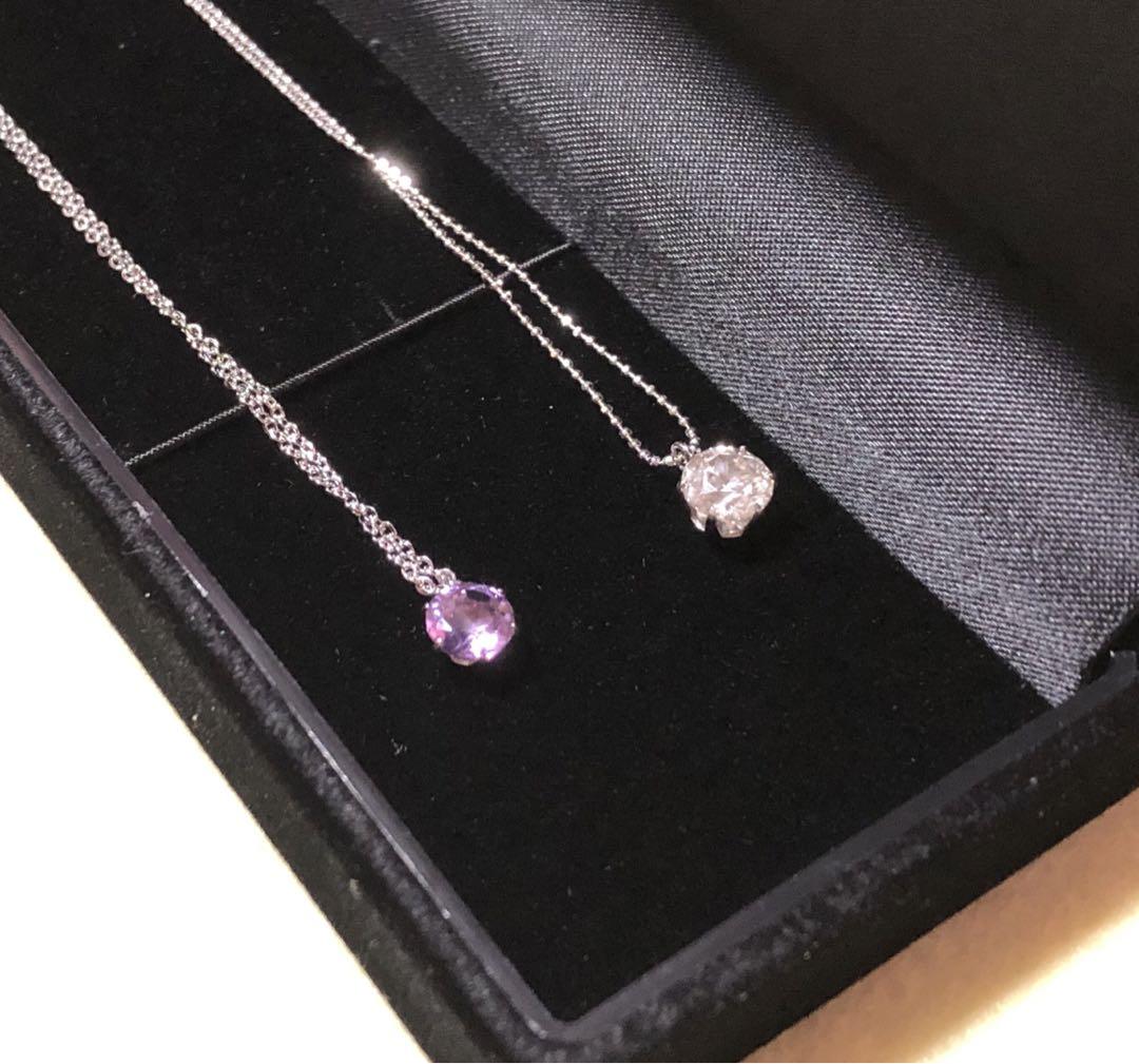日テレ限定大粒1ct ダイヤペンダント　特別セット