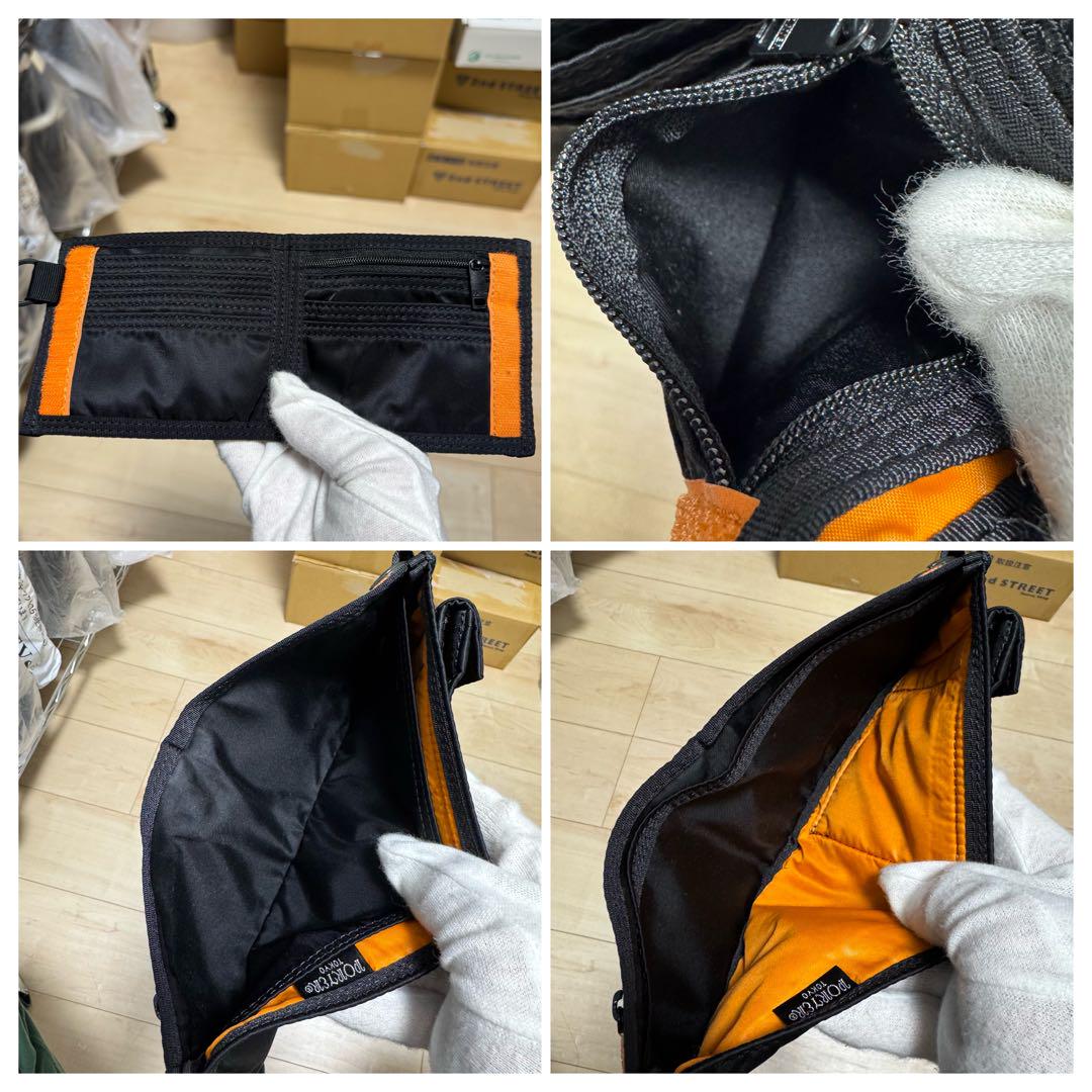 新型】【新品同様】PORTER ポーター タンカー 二つ折り 財布