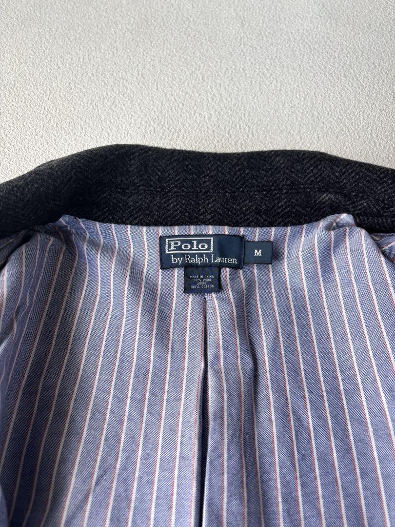 POLO by RALPH LAUREN テーラードジャケット ヘリンボーン