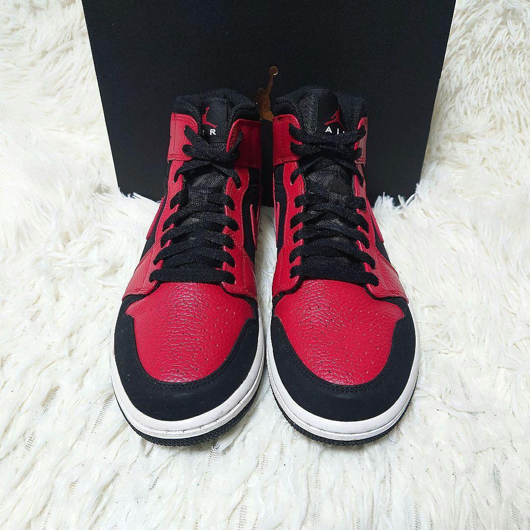 美品 ✨️ Nike Air Jordan 1 BLACK/GYM RED 27